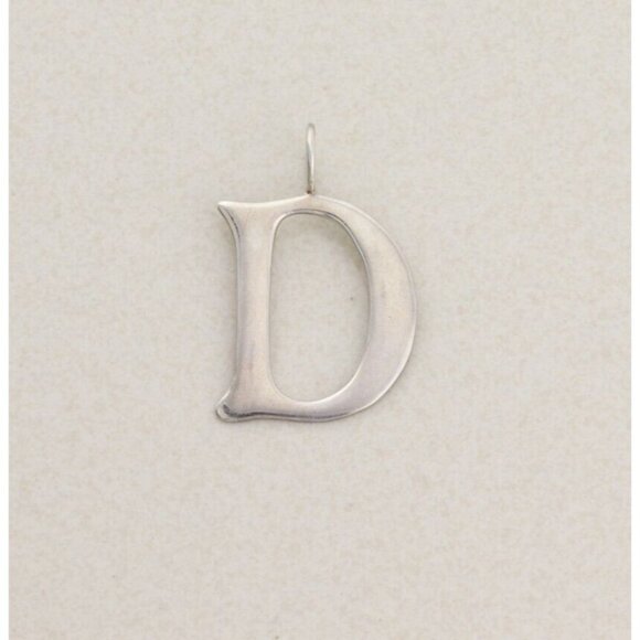 Pendant Only Sterling Silver Letter D Pendant Initial D Silpada - Picture 1 of 6